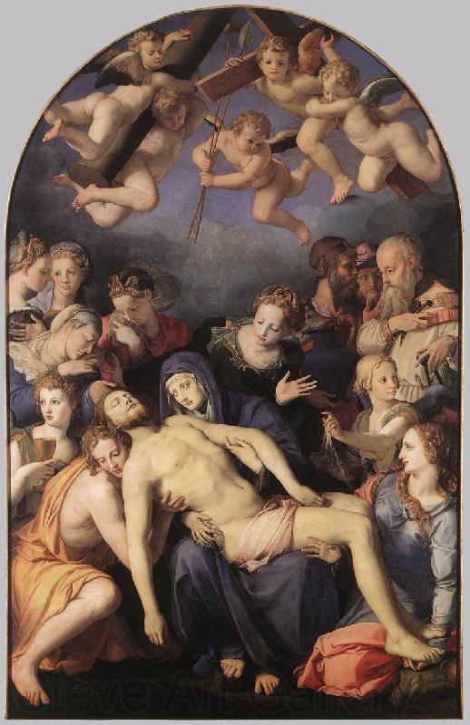 BRONZINO, Agnolo Deposition of Christ ffg Norge oil painting art